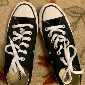 Black and White Converse